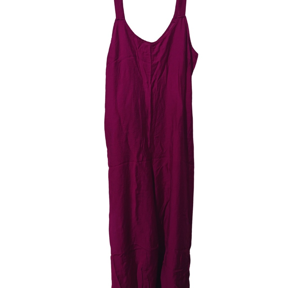 Vibrant Magenta Sleeveless Dress